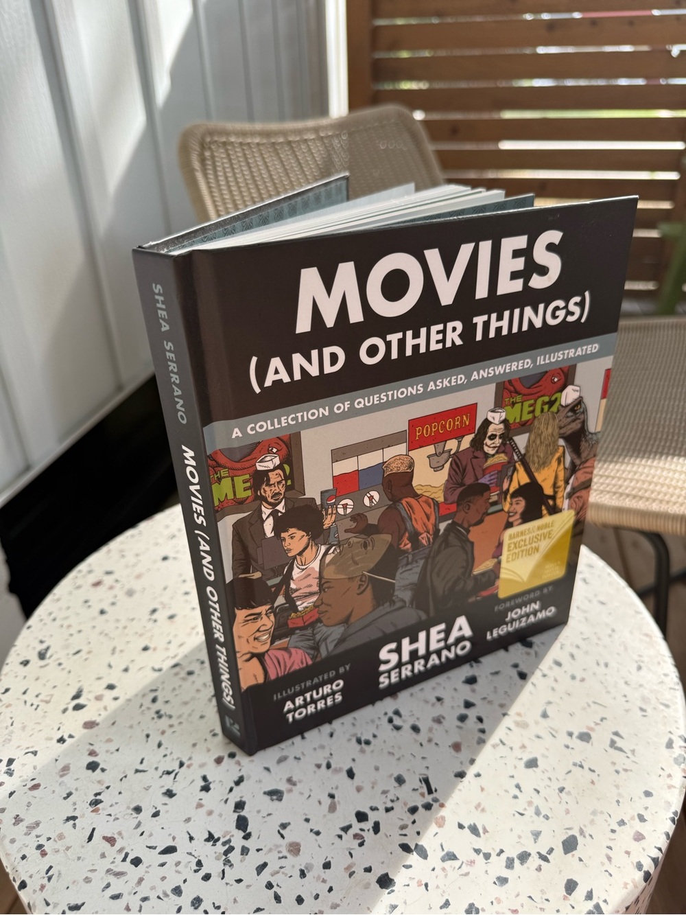 Movies (And Other Things) Coffee Table Hardcover Book Black